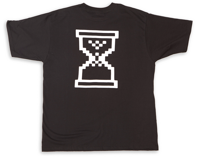 KOSZULKA SOUR SKATEBOARDS HOURGLASS (BLACK)