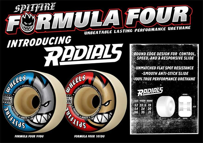 KOŁA SPITFIRE FORMULA FOUR RADIAL SLIMS SPEED KILLS 101DU 53 MM