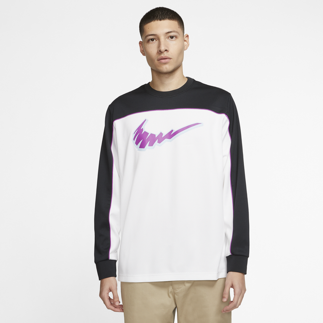 Nike SB Dri-FIT Longsleeve (Black / White / Vivid Purple)