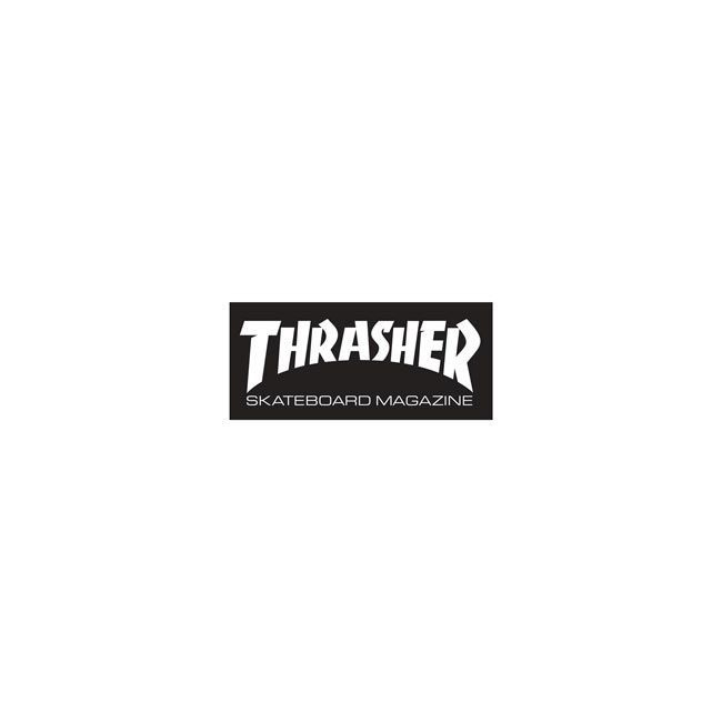 Naklejka Thrasher Skate Mag STANDARD (Black)