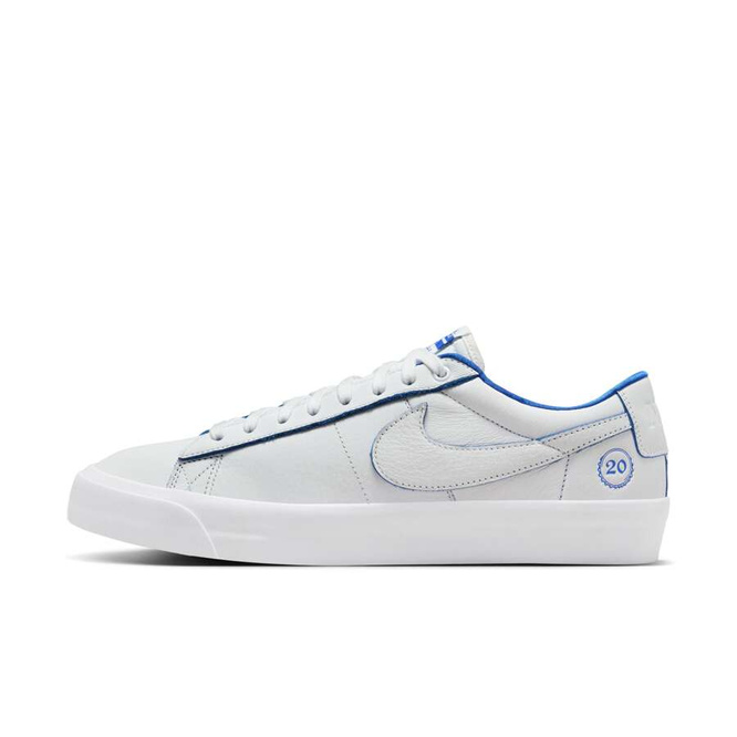 Nike SB Blazer Low Pro GT Premium (Summit White / Game Royal / Summit White)