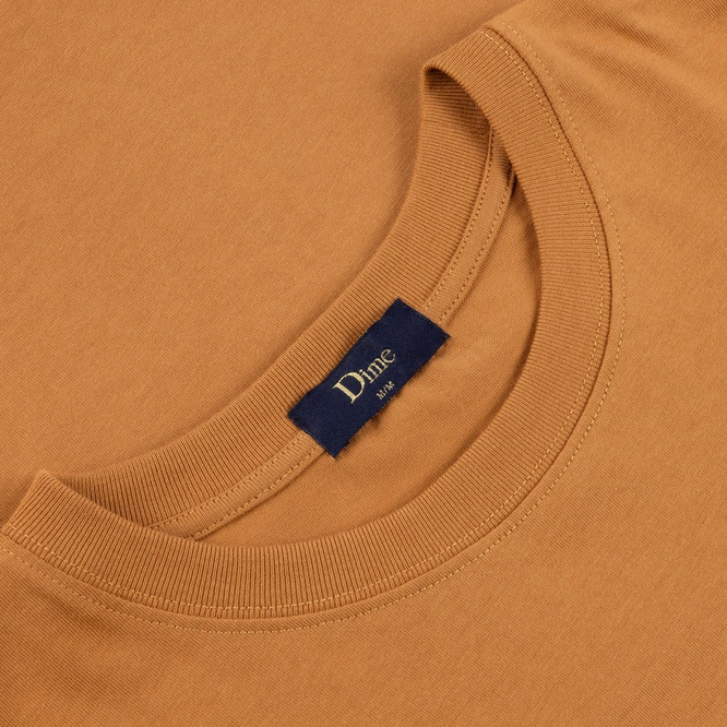 Dime Classic Small Logo T-Shirt (Almond)
