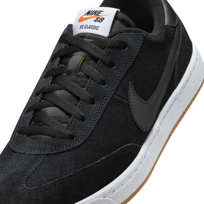 Nike SB FC Classic (Black / Black / White / Vivid Orange)