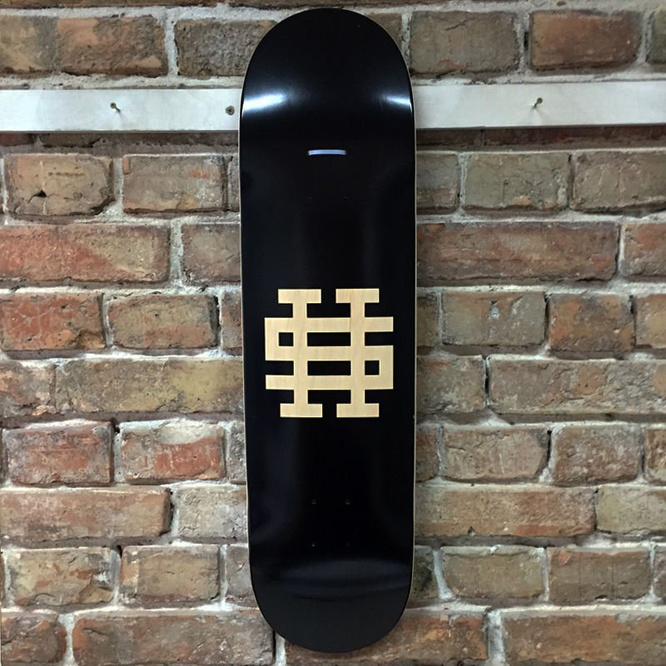 DECK SH OG LOGO (BLACK/WOOD)