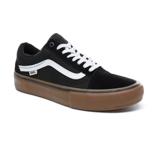 VANS Old Skool Pro (Black / White / Medium Gum)