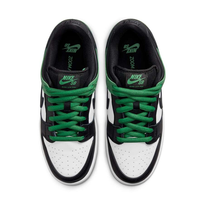 Nike SB Dunk Low Pro (Classic Green / Black / White / Classic Green)