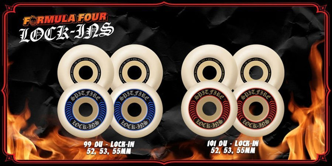 Koła Spitfire Wheels Formula Four Lock-Ins 101DU 55 mm