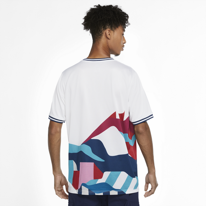 Nike SB Team USA Skate Jersey (White/Brave Blue)