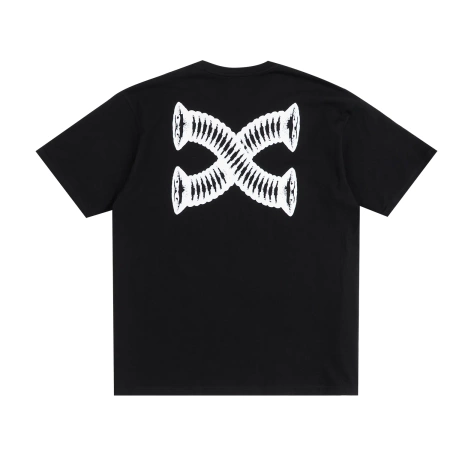 Grey Area Fourheader Tee (Black)