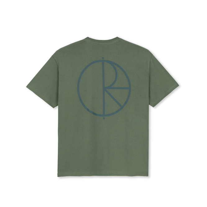 Polar Skate Co. Stroke Logo Tee (Jade Green / Dark Green)