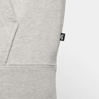 Nike SB Fleece Pullover Skate Hoodie (Grey Heather / White)