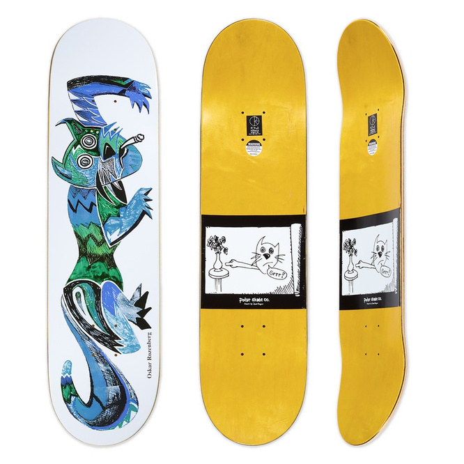 Polar Skate Co. board Oskar Rozenberg Trippin 7.875"