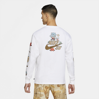 Nike SB Skate Pocket Longsleeve (White / Black)