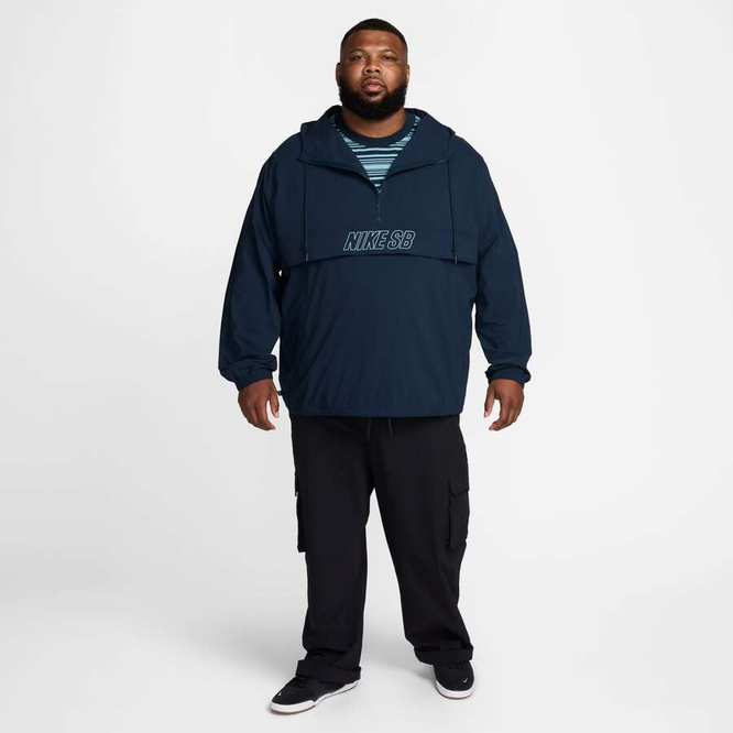 Nike SB Essential Anorak Jacket (Armory Navy / Denim Turq)