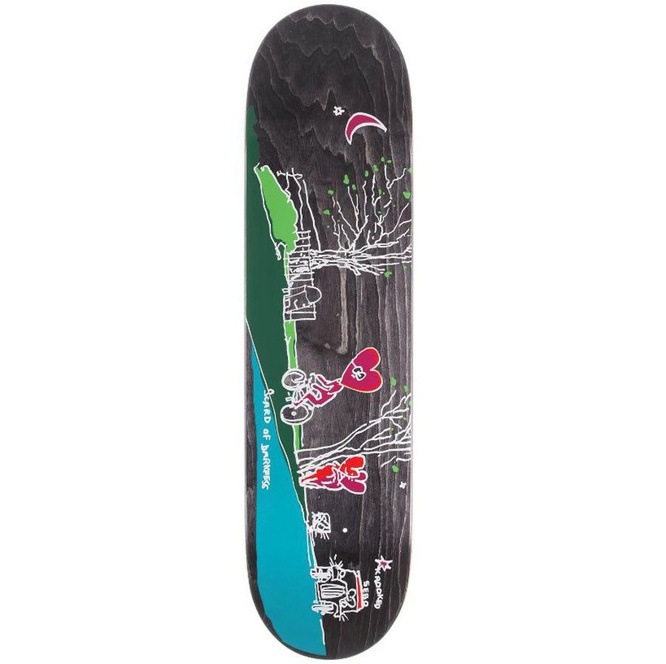 DECK KROOKED SKATEBOARDS SEBO DARKNESS 8.12" x 32"
