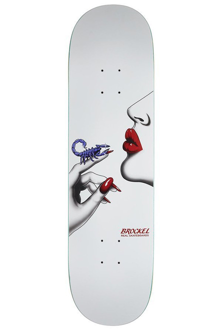 Real Skateboards Brockel Death Kiss 8.25" x 32"