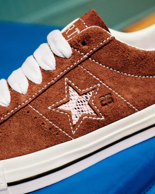 Converse CONS x Quartersnacks One Star Pro (Dark Clove / White / Cherry)