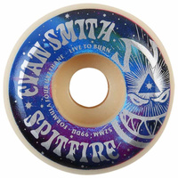 SPITFIRE FORMULA FOUR EVAN 3RD EYE WHITE CONICAL WHEELS 99DU 52 MM