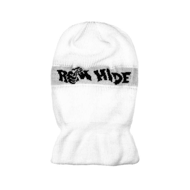 Raw Hide OG Gun Logo Balaclava (White)
