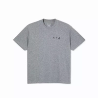 Polar Skate Co. T-Shirt Fill Logo Tee (Heather Gray)