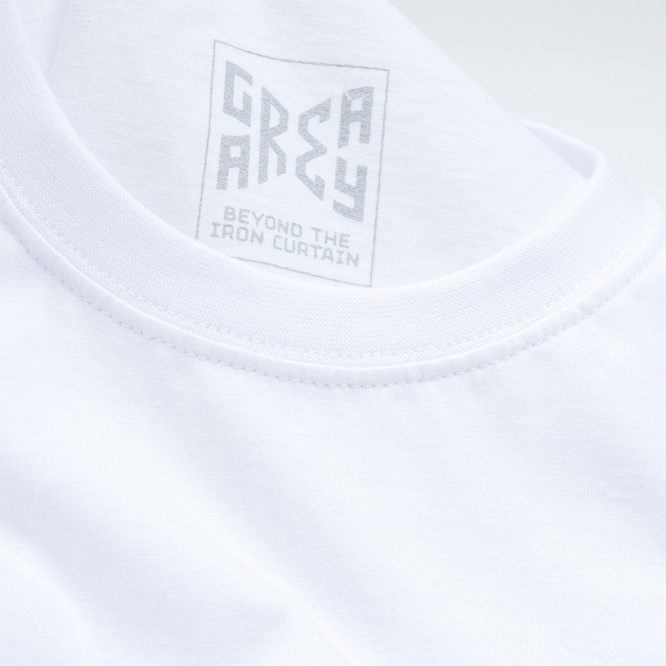Gray Area Quad Bolt Tee (White)