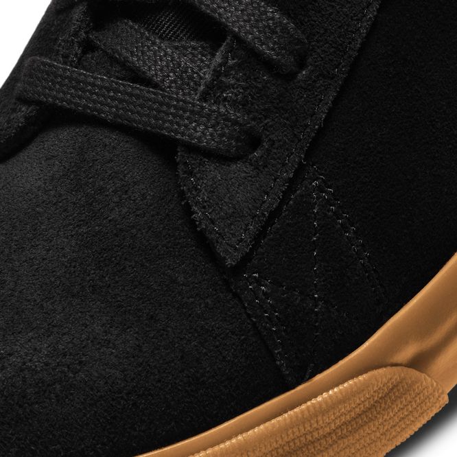 Nike SB x WACKO MARIA Zoom Blazer Low GT (Black / Light Bone / White / Gum Med Brown) 