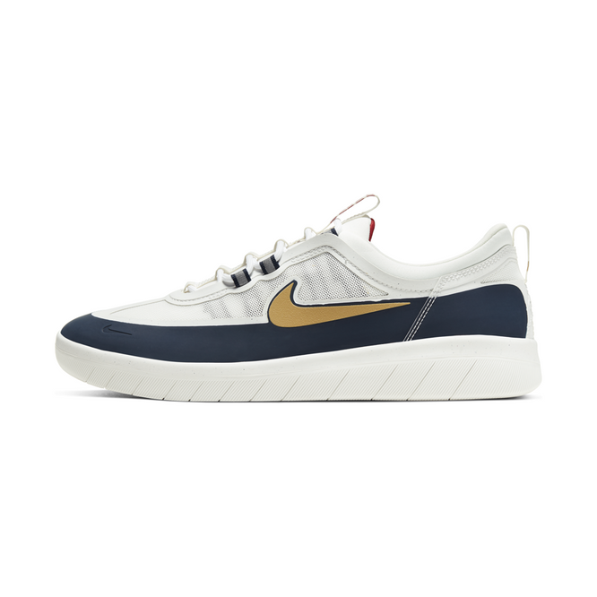 Nike SB Nyjah Free 2.0 (Obsidian / Club Gold / White)