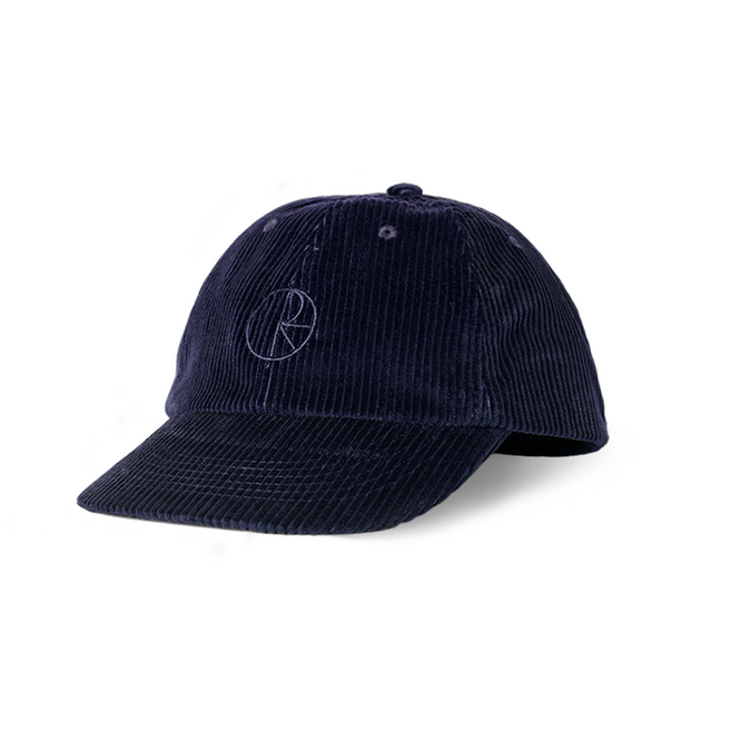Polar Skate Co. Cord Stroke Logo Cap (Navy)