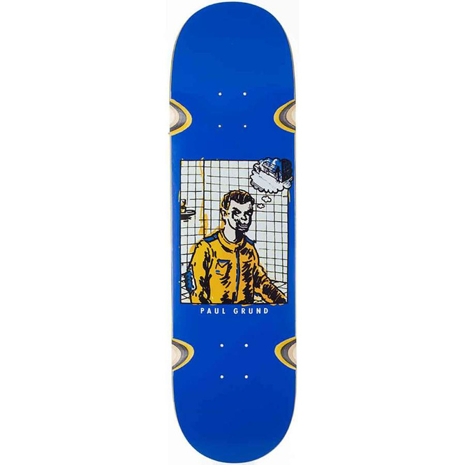 Deska Polar Skate Co. Paul Grund Medusa Desires (Blue) (WHEEL WELLS) 8,375"