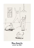 DECK POLAR SKATE CO. NICK BOSERIO IT'S A STRANGE WORLD 8,25"