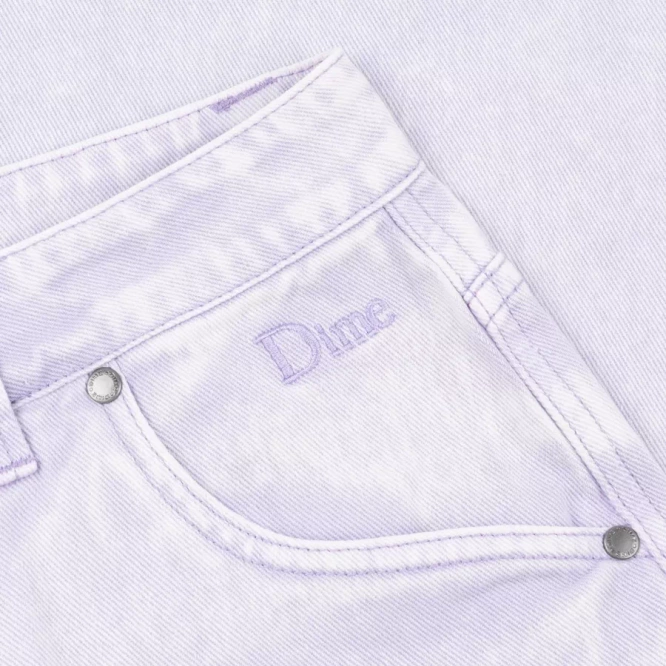 Dime Classic Baggy Denim Pants (Stone Lilac)