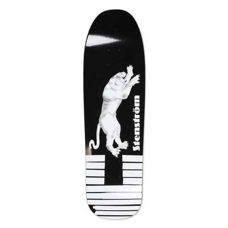Polar Skate Co. David Stenström Tape & Panther (Black) (D1 Special Shape)