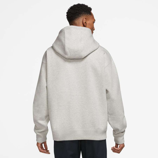 Nike SB Fleece Pullover Skate Hoodie (Grey Heather / White)
