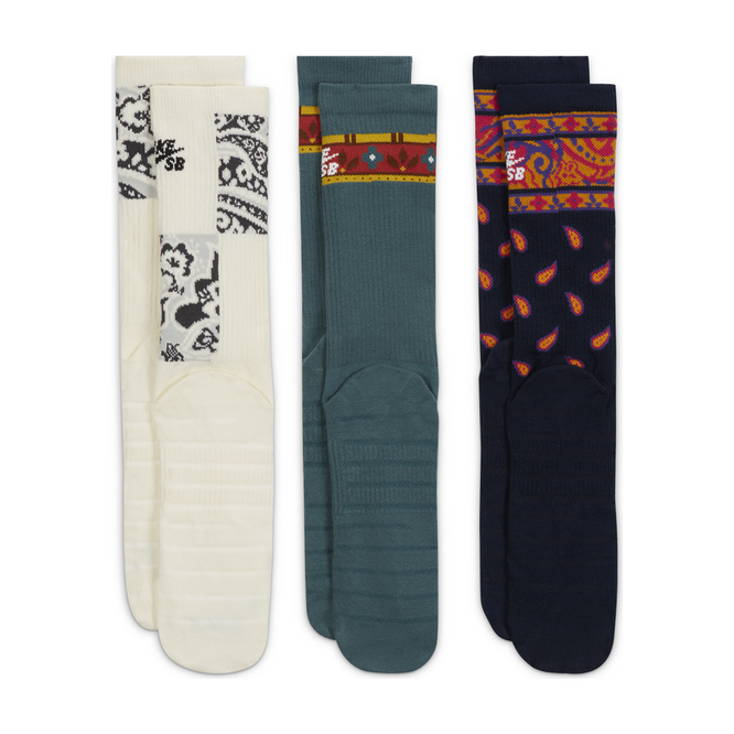 Nike SB Everyday Max Lightweight Socks (Multicolor)
