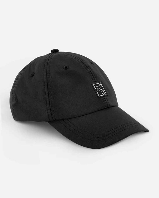 Poetic Collective Rubber Patch Active Cap (Black)