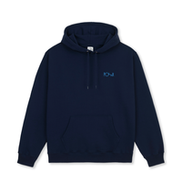 Polar Skate Co. Stroke Logo Dave Hoodie (Dark Blue)