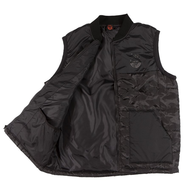 Spitfire Lil Bighead Camo Custom Vest (Black Camo)