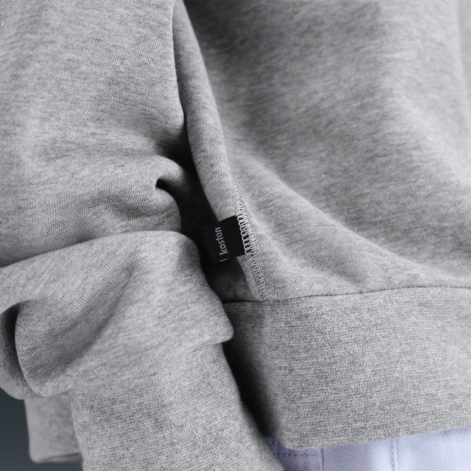 Nike SB x Koston Fleece Crew (Dark Grey Heather)