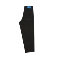 Polar Skate Co. Big Boy Pants (Black / Blue Stitching)