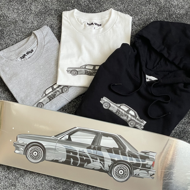 Raw Hide M3 Tee (White)