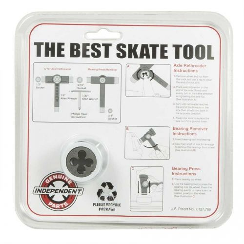 Key Independent Truck Co. The Best Skate Tool (White)