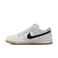 Nike SB Dunk Low Pro ISO (White / Black / Gum Light Brown)