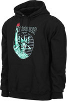THRASHER LIBERTY GOAT PULLOVER HOOD (BLACK)