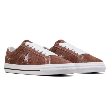 Converse CONS x Quartersnacks One Star Pro (Dark Clove / White / Cherry)