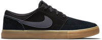NIKE SB Portmore II Solar Black / Dark Gray shoes