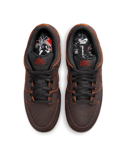 Nike SB Dunk Low Pro Premium (Dark Smoke Grey / Campfire Ornage / Black)