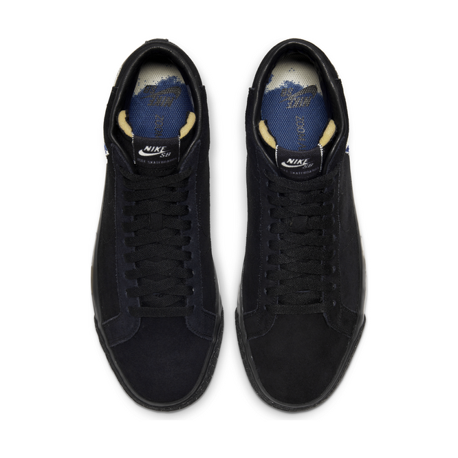 Nike SB x ISLE Zoom Blazer Mid QS (Black / Sail / Blue Void)