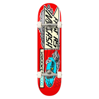 Krooked Racing (Red) 8.5"" Complete Skateboard