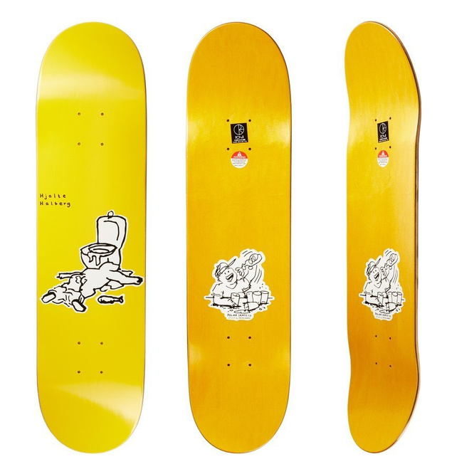 Deska Polar Skate Co. Hjalte Halberg After Work (Yellow) 7,875" / 8,5"