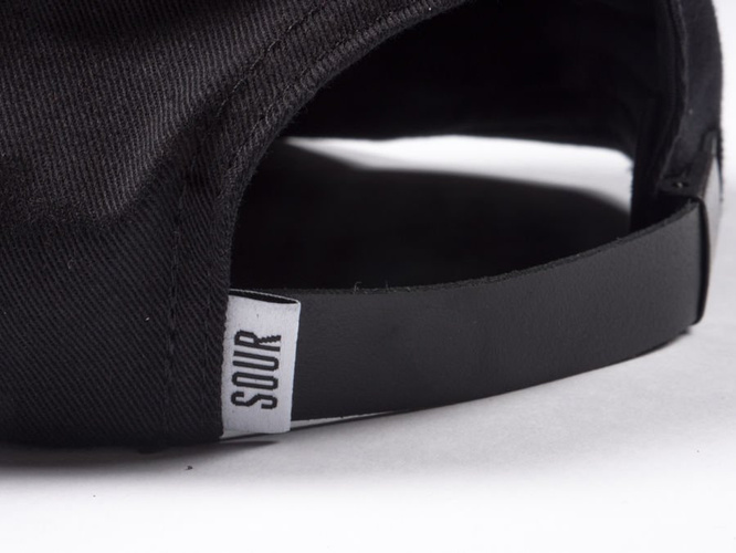 SOUR SKATEBOARDS FALLON CAP (BLACK)
